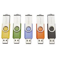 Lot de 5 Clé USB Basic Line 16 Go - Intenso