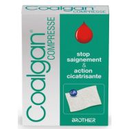 Lot de 5 Compresses hémostatique stériles - Coalgan