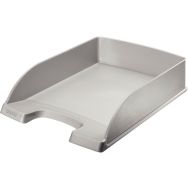 Lot de 5 Corbeille à courrier Leitz Plus Argent