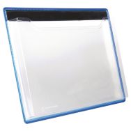 Lot de 5 Distributeur paysage A4 magnétique - Bleu - Tarifold
