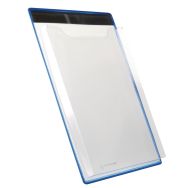 Lot de 5 Distributeur portrait A4 magnétique - Bleu - Tarifold