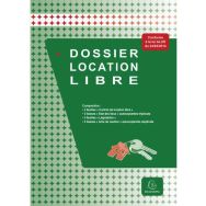 Lot de 5 Dossier location libre