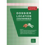 Lot de 5 Dossier location locaux non meublés