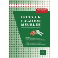 Lot de 5 Dossier location meublée
