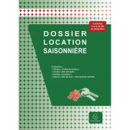Lot de 5 Dossier location saisonnière