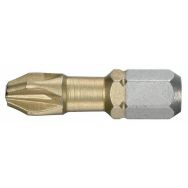 Lot de 5 Embout 1/4 pz 2 titane l 25mm