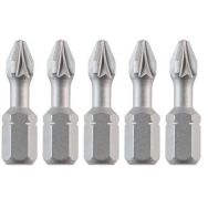 Lot de 5 Embout PZ3 - 25 mm