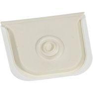 Lot de 5 Embout à membrane Plexo blanc de 25 mm