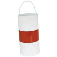 Lot de 5 Fardier cylindrique taliafluo - jaune bande retro rouge