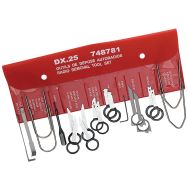 Lot de 5 Jeu D'Outils Pour Dépose Autoradio