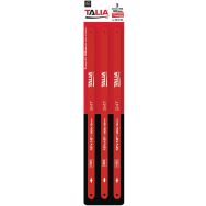Lot de 5 Lame acier rapide HSS - Lot de 3