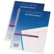 Lot de 5 Livre de caisse avec papier carbone Atlanta
