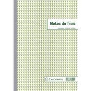 Lot de 5 Manifold Note de frais 29,7x21cm 50 feuillets dupli autocopiants