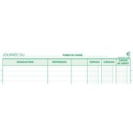 Lot de 5 Manifold encaissements 29,7x21cm 50 feuillets autocopiants