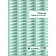Lot de 5 Manifold factures micro-entrepreneur 29,7x21cm 50 feuillets