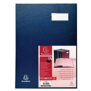 Lot de 5 Parapheur direction dos a soufflets - 24 compartiments