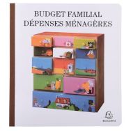 Lot de 5 Piqûre de comptabilité et organisation familiale 27x25cm