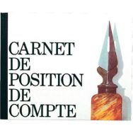 Lot de 5 Piqûre position de compte 16x19,5cm 40 pages