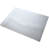 Lot de 5 Porte-document A3: 10 mm: clasp: transparent