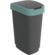 Lot de 5 Poubelle Twist 10L vert