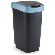 Lot de 5 Poubelle Twist 25L bleu
