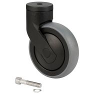 Lot de 5 roulettes sans frein pour chariot HyGo - Ø125mm