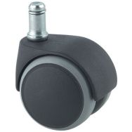 Lot de 5 Roulettes Ø50 millimètres, frein déchargé