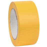 Lot de 5 Ruban de signalisation sol PVC - Jaune - Dancop