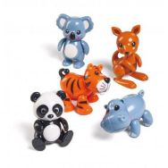 Lot de 5 animaux du monde Tolo