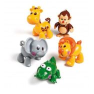Lot de 5 animaux sauvages Tolo