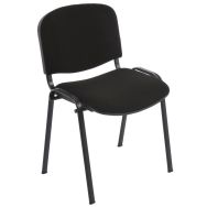 Lot de 5 chaises Prismo coloris noir