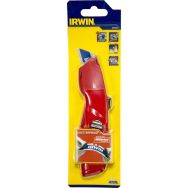 Lot de 5 cutters sécurité auto-rétractable bi-métal sur carte