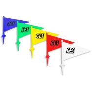 Lot de 5 drapeaux de marquage