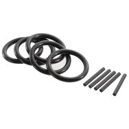 Lot de 5 joncs et 5 bagues pour douilles Impact 1/2''