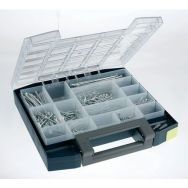 Lot de 5 mallettes Boxxser 55 5x5-15 avec 15 compart H:55mm