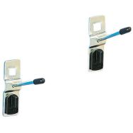 Lot de 5 supports inclinés Long 50 mm