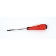 Lot de 5 tournevis bimatière embout carré s2x6.0x100