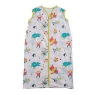 Lot de 5 turbulettes été coton imprimé Ours Centex
