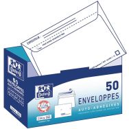 Lot de 600 Enveloppes 114x162 auto adhésives précasées boite distrib