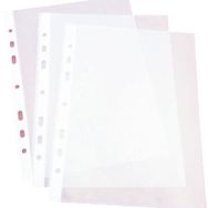 Lot de 600 Pochette perforée, A5, film PP, grainé