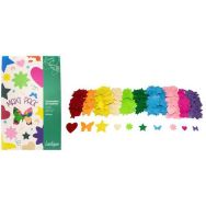 Lot de 600 gommettes feutrine thème printemps