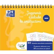 Lot de 60 stickers gabarit soustraction 15x12,5 cm