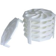 Lot de 6 Assiette à huîtres en lot de 6 empilables