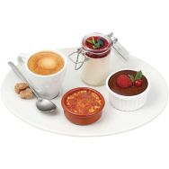 Lot de 6 Assiette café gourmand Isis - 25x19,5 cm