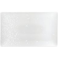 Lot de 6 Assiette rectangulaire Agrume - 34,5x21 cm