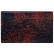 Lot de 6 Assiette rectangulaire Mars - 34,5x21 cm