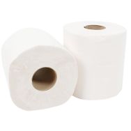 Lot de 6 Bobine de ouate 450 formats 2 plis - Blanche - Manutan