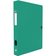 Lot de 6 Boite Oxford Memphis 24x32 Dos 40mm Polypro - Vert