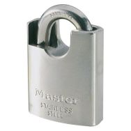 Lot de 6 Cadenas à clés en inox 550EURD - Master Lock