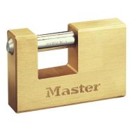 Lot de 6 Cadenas à clés en laiton rectangulaire 608EURD - Master Lock